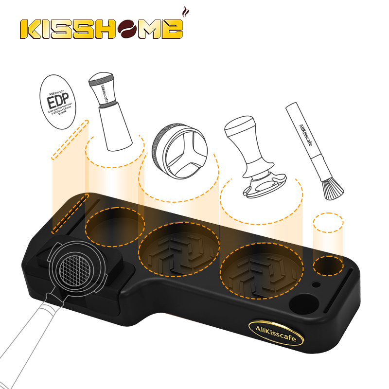 Coffee Equipment Accessories - Alikisscafe Tapis de tassage de café,