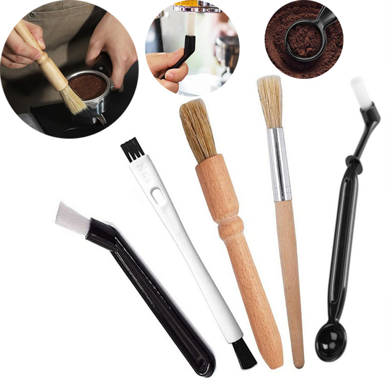 Coffee Equipment Cleaner - Kit de nettoyage de brosses pour
