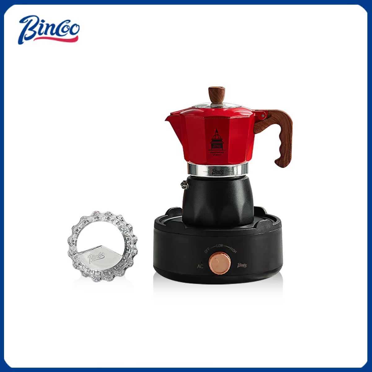 Bincoo Double Valve café Moka  - Coffee Equipment Accessories avis et prix