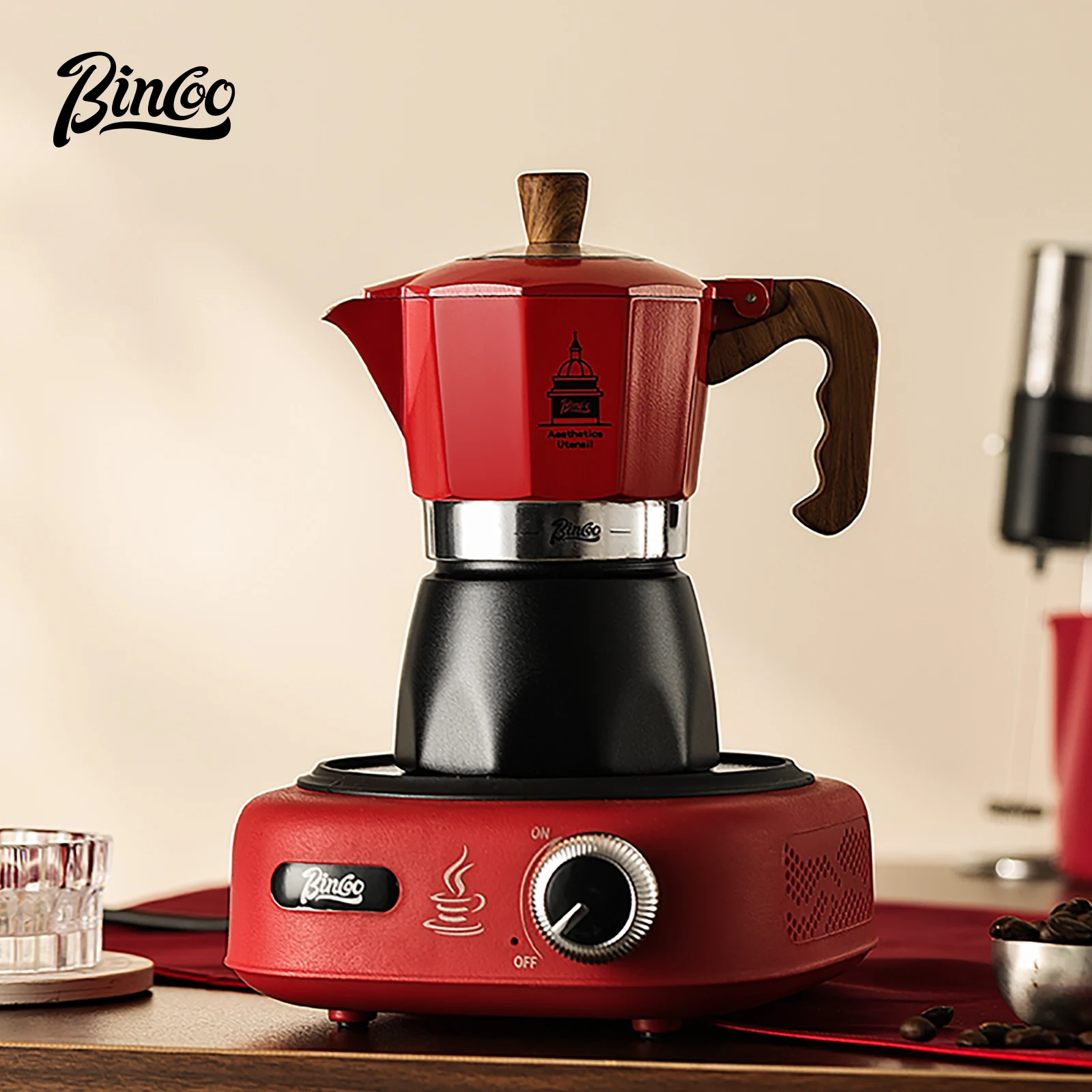 Bincoo Double Valve café Moka  - Coffee Equipment Accessories avis et prix