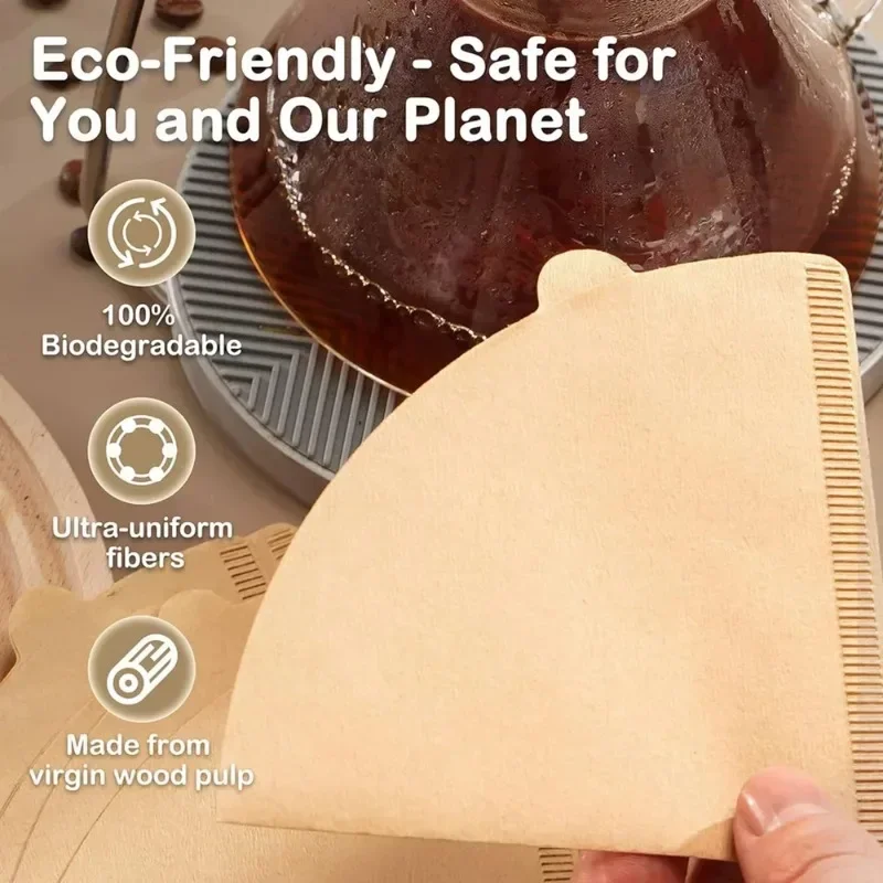 Filtres à café en papier natur - Coffee Equipment Cleaner avis et prix